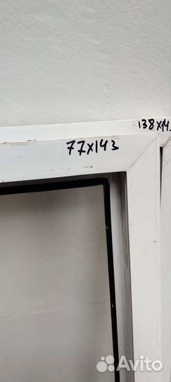 Балконный блок пвх бу