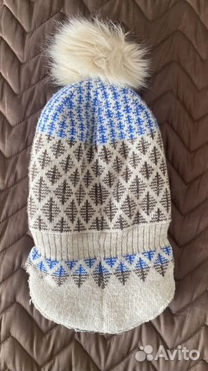 Шапка шлем детская зимняя