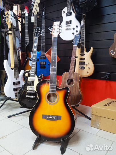 Акустическая гитара Martinez W-91 C-SB (Б.У.)