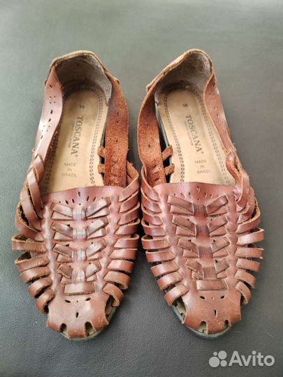 Сандалии женские 38 размер натуральная кожа