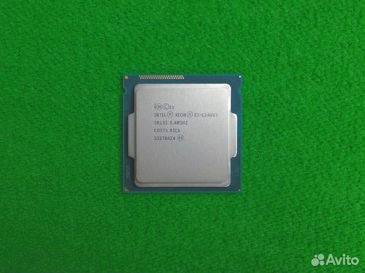 1150 Intel Xeon E3-1240 v3 / 8 потоков до 3.8ghz