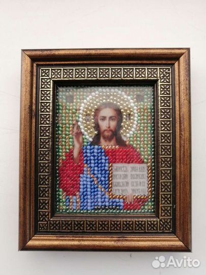 Вышивка бисером иконы