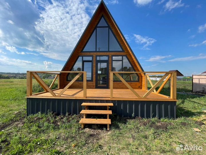 Строительство A-frame