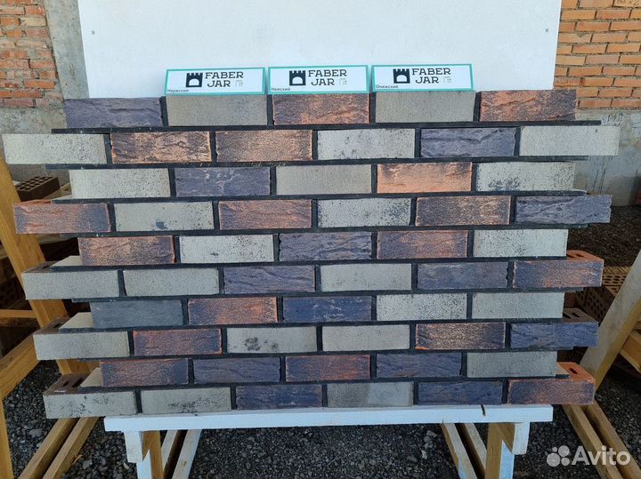 Облицовочный кирпич с завода, разные цвета/размеры