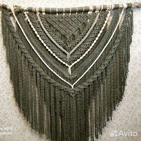 Макраме панно