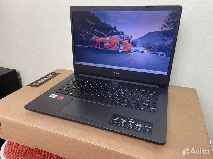 Тонкий Мощный Acer: Athlon Silver/SSD/4gb