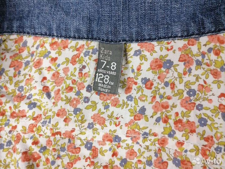 Джинсовая куртка zara