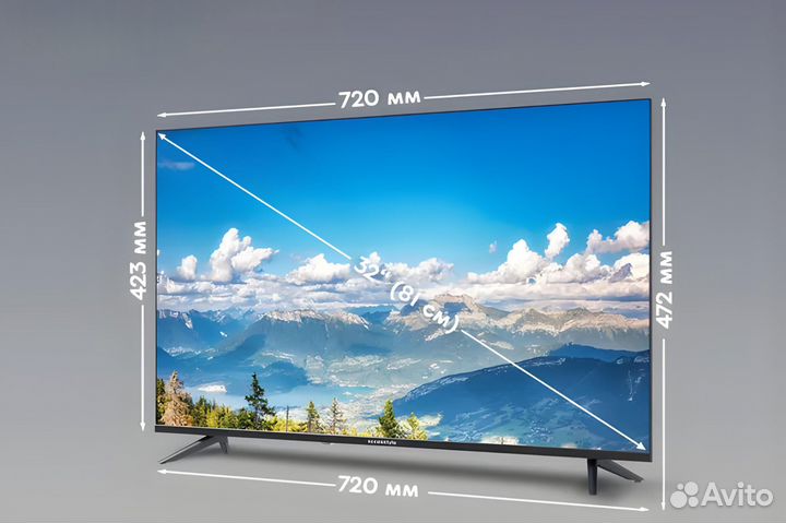 Accesstyle Smart TV 32 с Алисой 2023