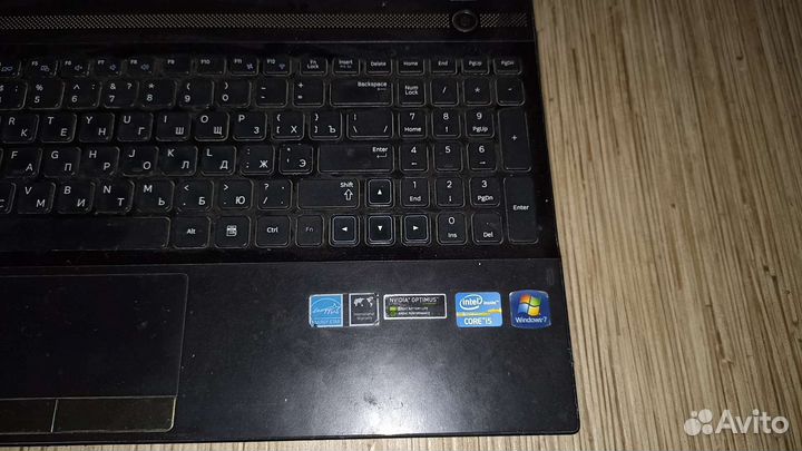 Ноутбук в разбор