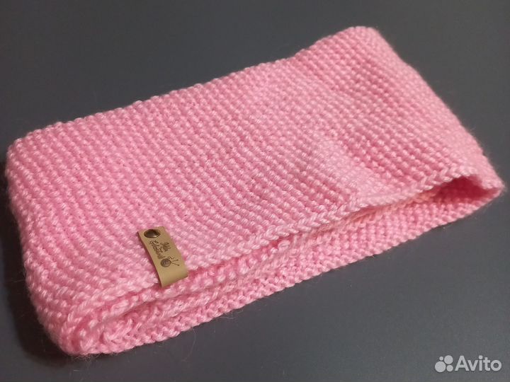 Новый комплект шапка снуд и варежки меринос