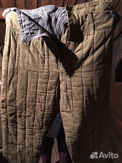 Ватные штаны СССР