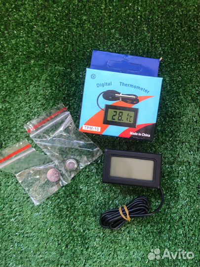 Термометр (дисплей) с проводным термосенсором HY-1