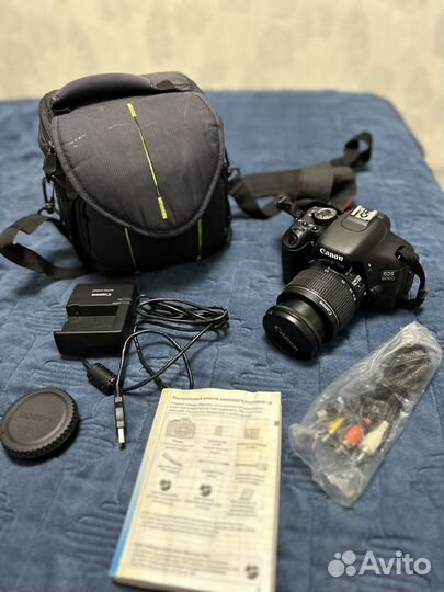 Зеркальный фотоаппарат canon eos 600d