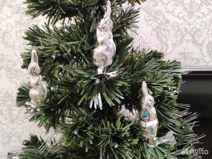 Елочные игрушки СССР на прищепке