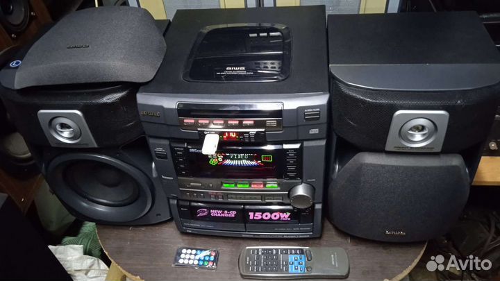 Муз. центр Айва-NF7V с USB и Блютузом(Обмен)