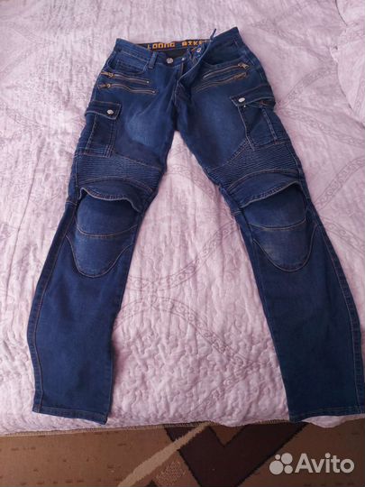 Мотоджинсы Мотоштаны женские