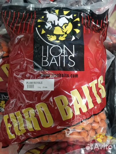 Бойлы lion baits серии euro baits 5кг(15кг)