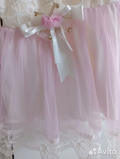 Платье для новорожденных 62-68