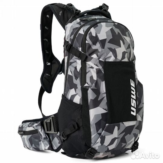 Рюкзак uswe shred 16L MTB Daypack, Camo/Black