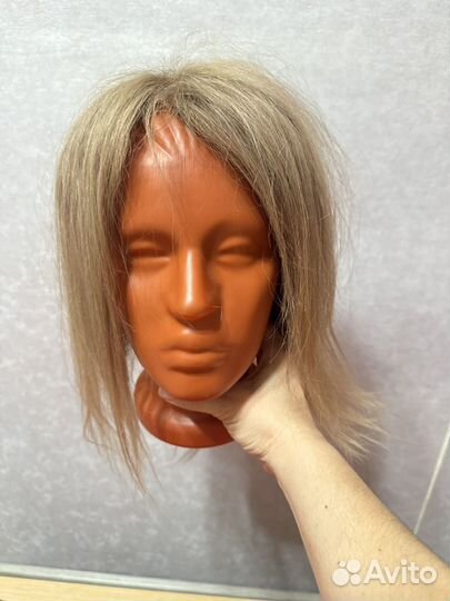 Парик из натуральных волос бу