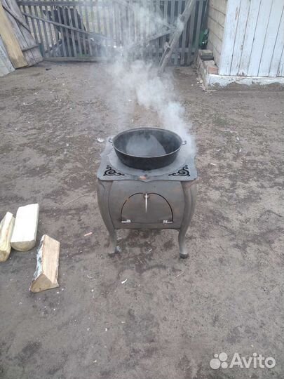 Печь под казан