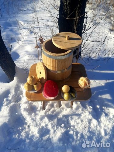 Кадка дубовая 50 литров