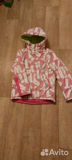 Костюм зимний для девочки 140, б/у