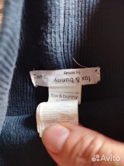 Шапка для мальчика 3-6 мес