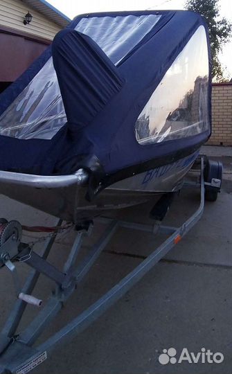 Моторная лодка мастер 450 с мотором Yamaha 55