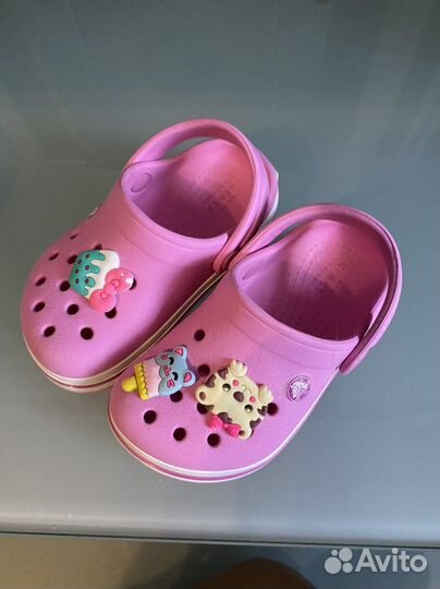 Crocs сабо c6 для девочки