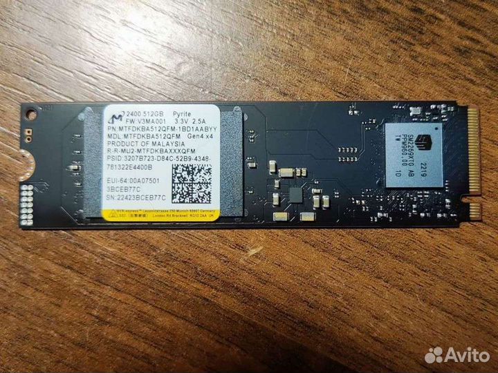 SSD M.2 nvme 512 GB