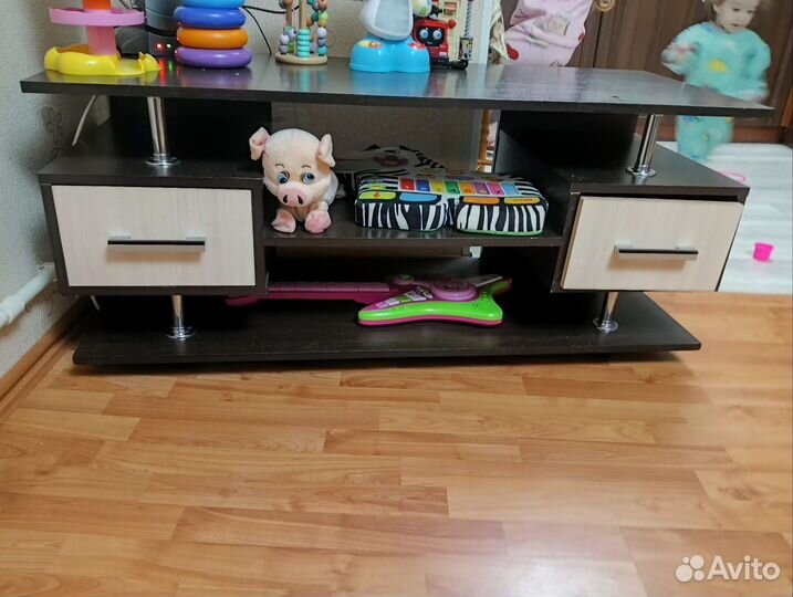 Тумба под телевизор со шкафом бу