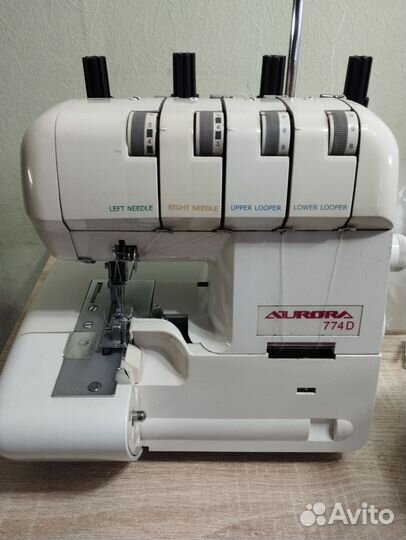 Оверлок 4-х, 3-х, 2-х ниточный бытовой бу