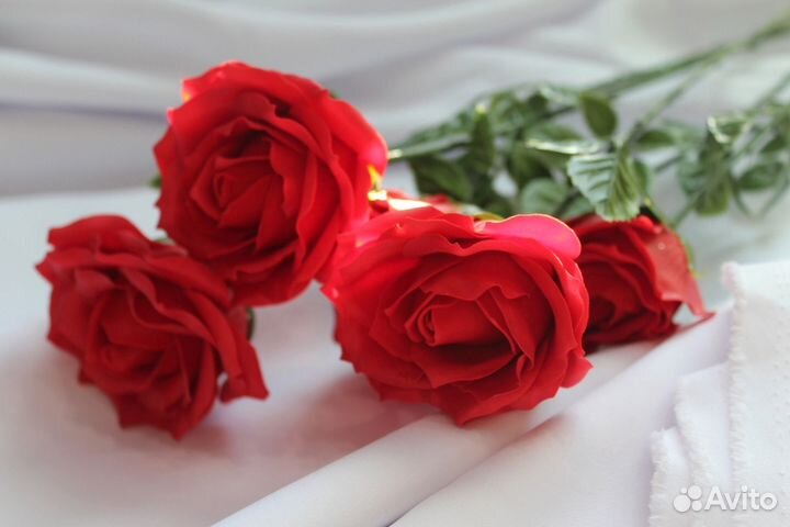 Букет из мыльных роз на 8 марта