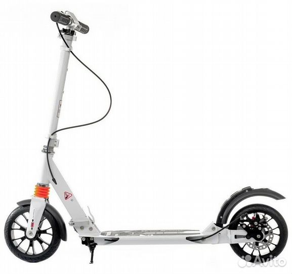 Самокат Scooter Urban disc белый