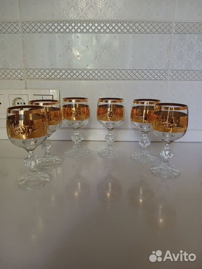 Фужеры богемия чехия