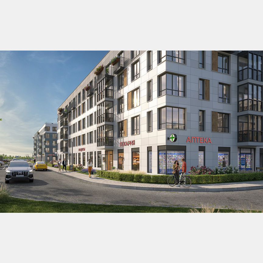 2-к. квартира, 45,1 м², 5/5 эт.
