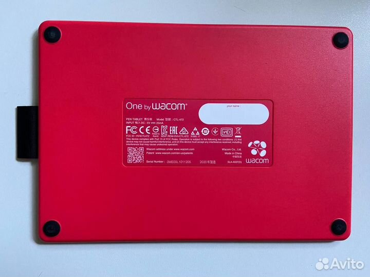 Графический планшет wacom one CTL-472