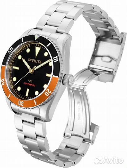 Часы Invicta Pro Diver 1953 Дайверы Механика Новые