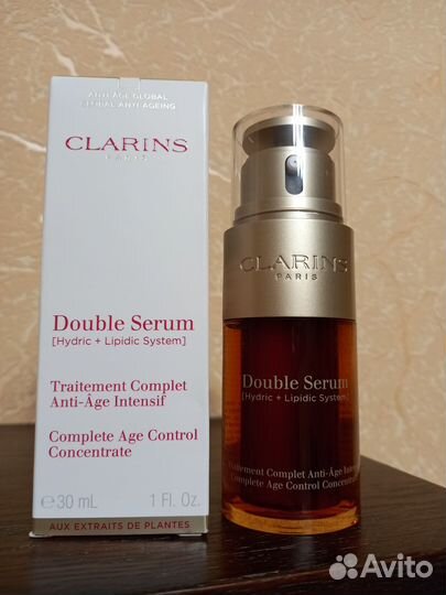 Clarins double serum сыворотка для лица 30 мл