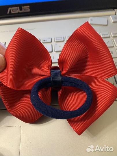 Бант на резинке ручной работы новые