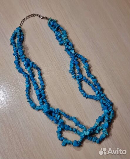 Бусы из бирюзы / Ожерелье из бирюзы
