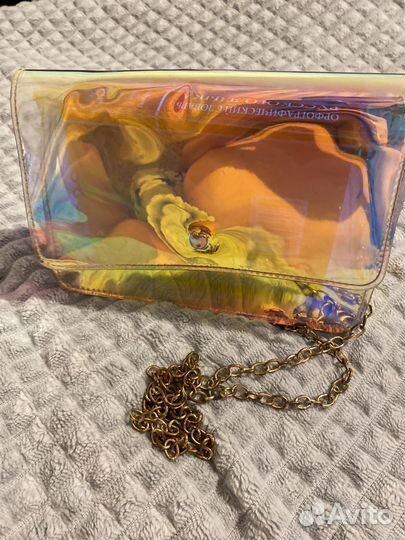 Сумка яркая прозрачная детская/взрослая