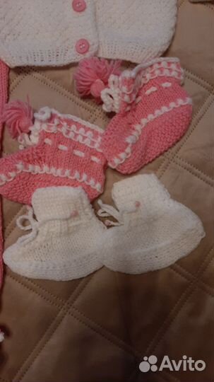 Набор вязанный для девочки