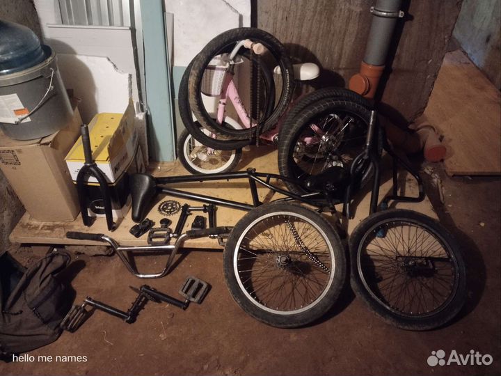 Запчасти bmx