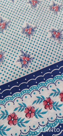 Новая ткань СССР сатин хлопок