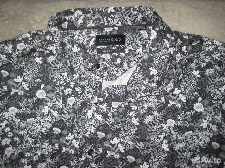 Шикарная стильная рубашка Morgan Дания р. 46/62/18