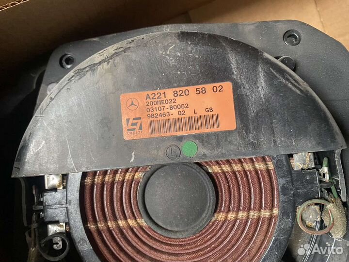 Динамик передней левой двери Mercedes W221