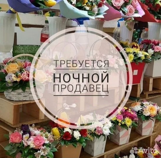 Продавец ночные смены