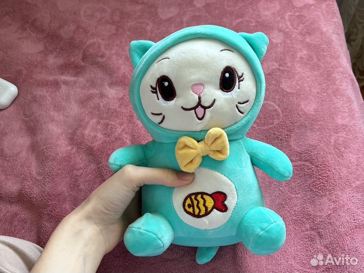 Мягкая игрушка котик